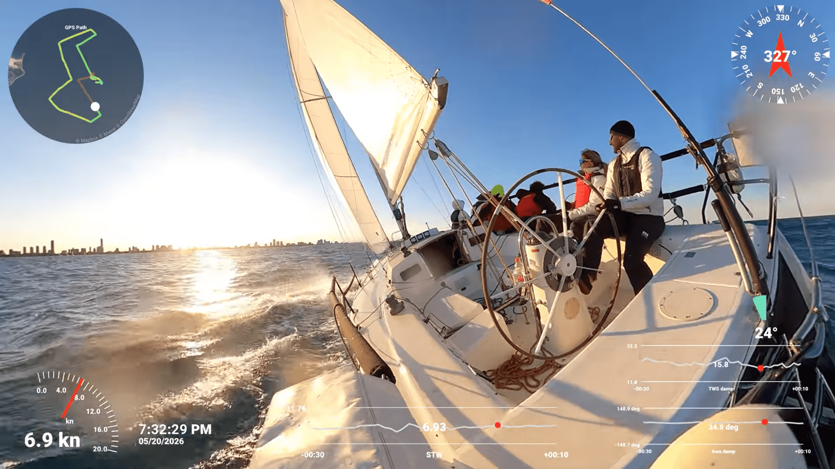 Sivka Sailing race debrief video screenshot